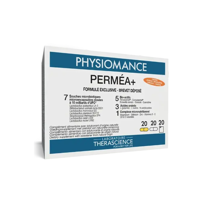 Permea+ avec microbiote (20 sachets+20sachets+20gélules)