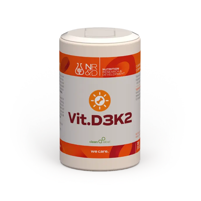 Vit D3K2 120 gélules (NutriLogics)