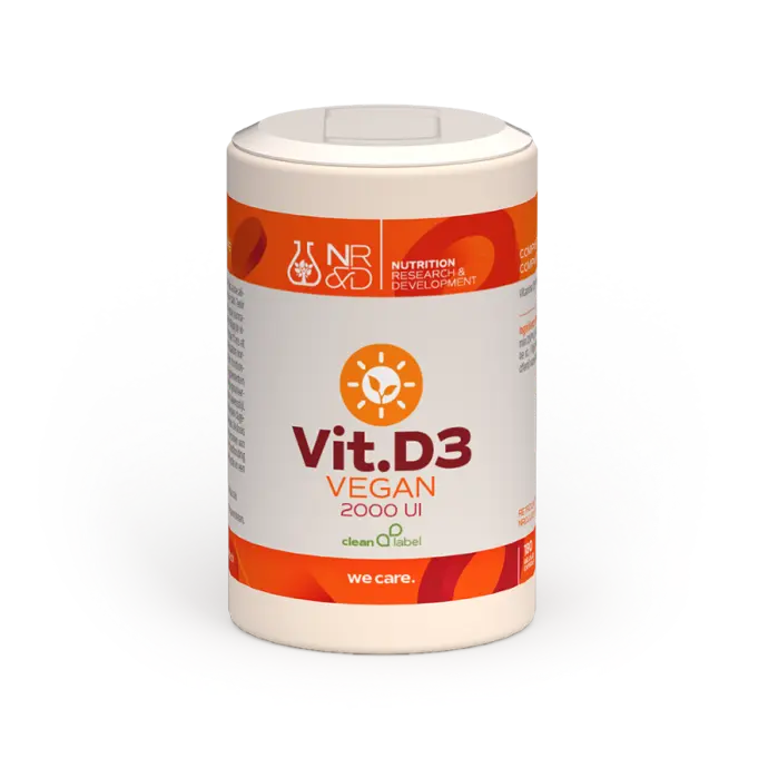 Vit D3 Vegan (2000 UI - 180 gélules)