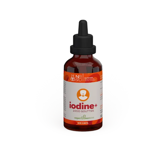 Iodine + (1000 gouttes - 50ml)