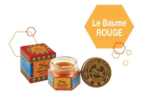 [Tiger Balm] Baume du Tigre Rouge (19g)