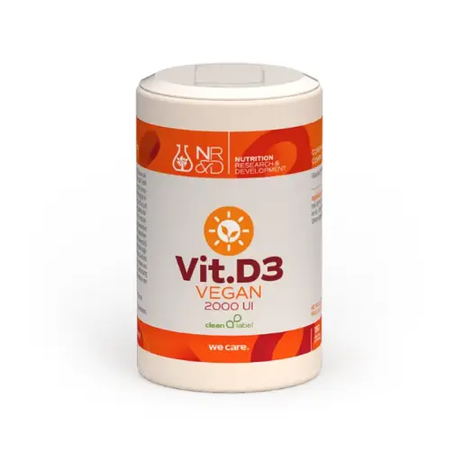 [NutriLogics] Vit D3 Vegan (2000 UI - 180 gélules)